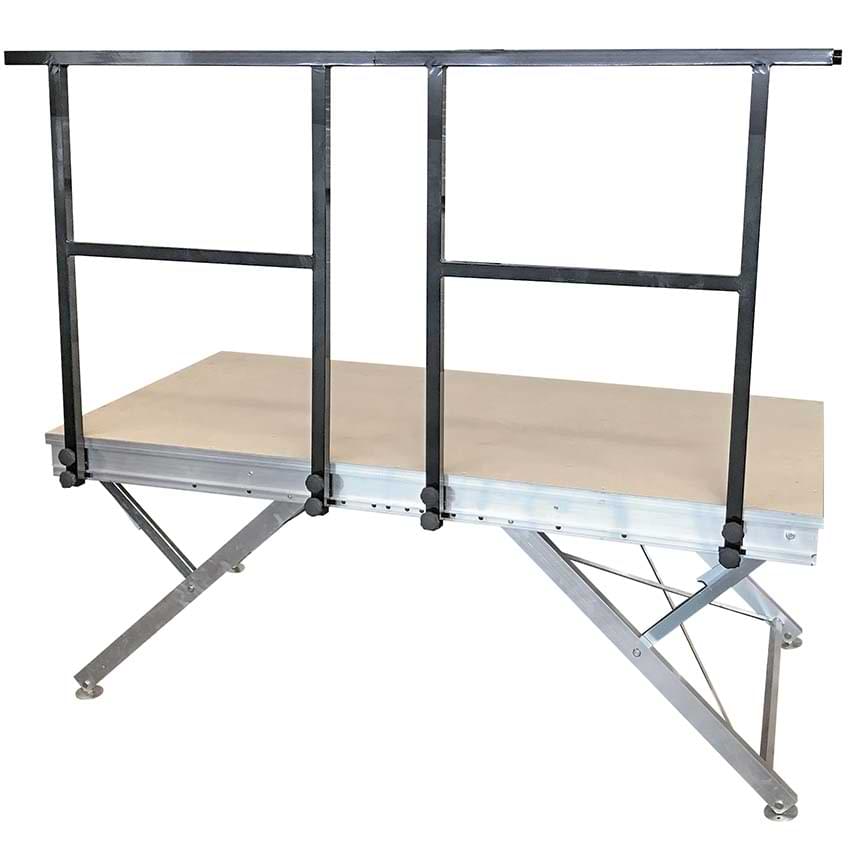 Kit garde-corps pour podium - L. 1 m