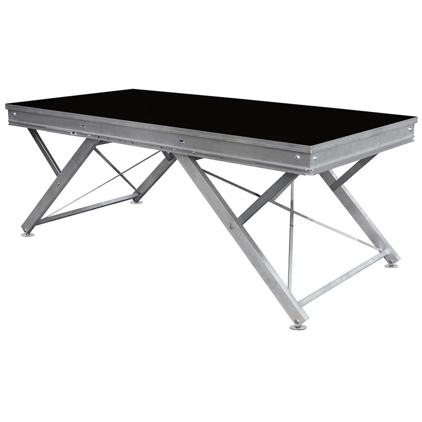 Podium réglable - Plancher bois multiplis noir