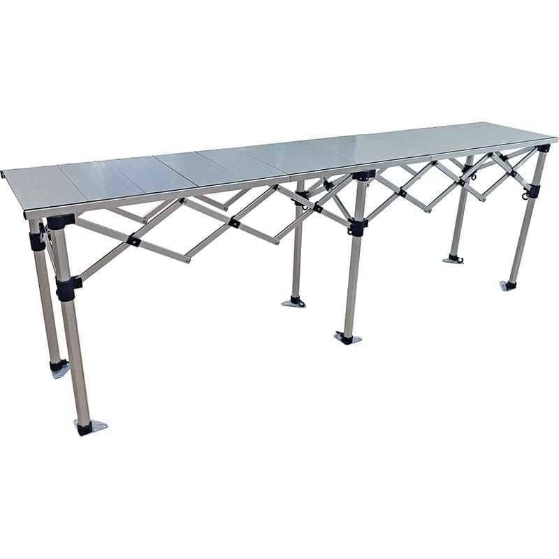 Comptoir buvette pliant supplémentaire - P. 500 X L. 2800 mm