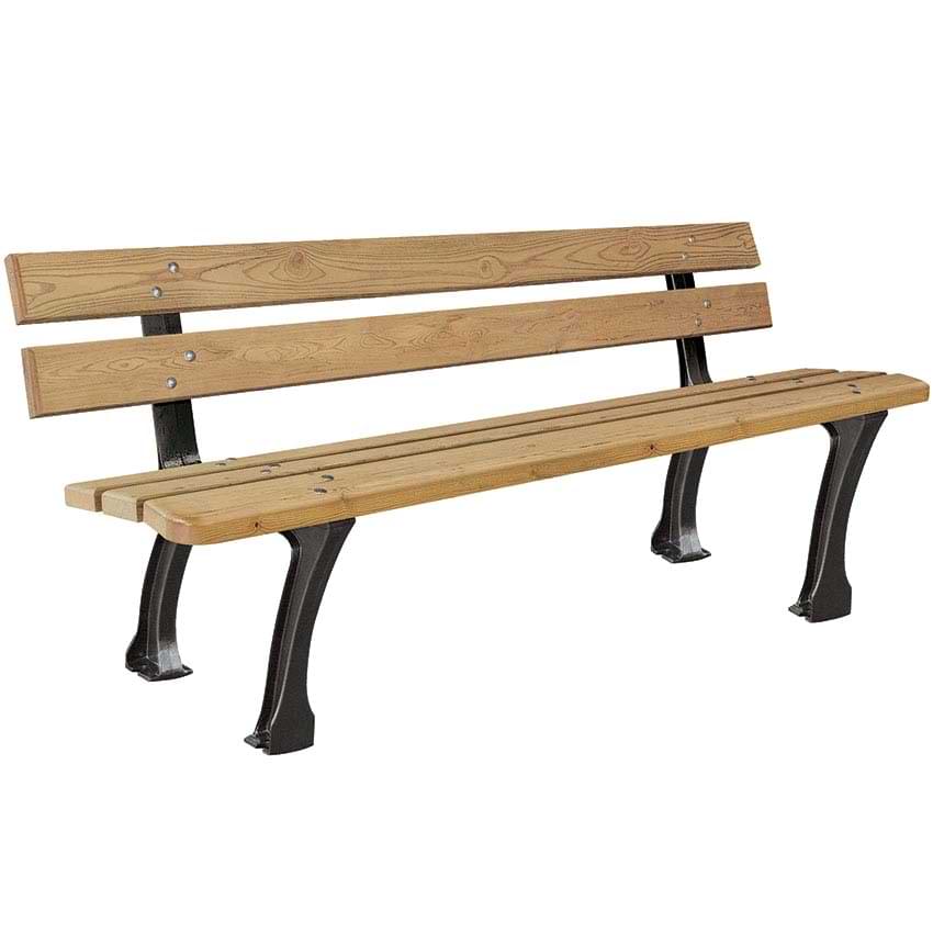 Banc public modèle Le Vigan - L. 1800 mm