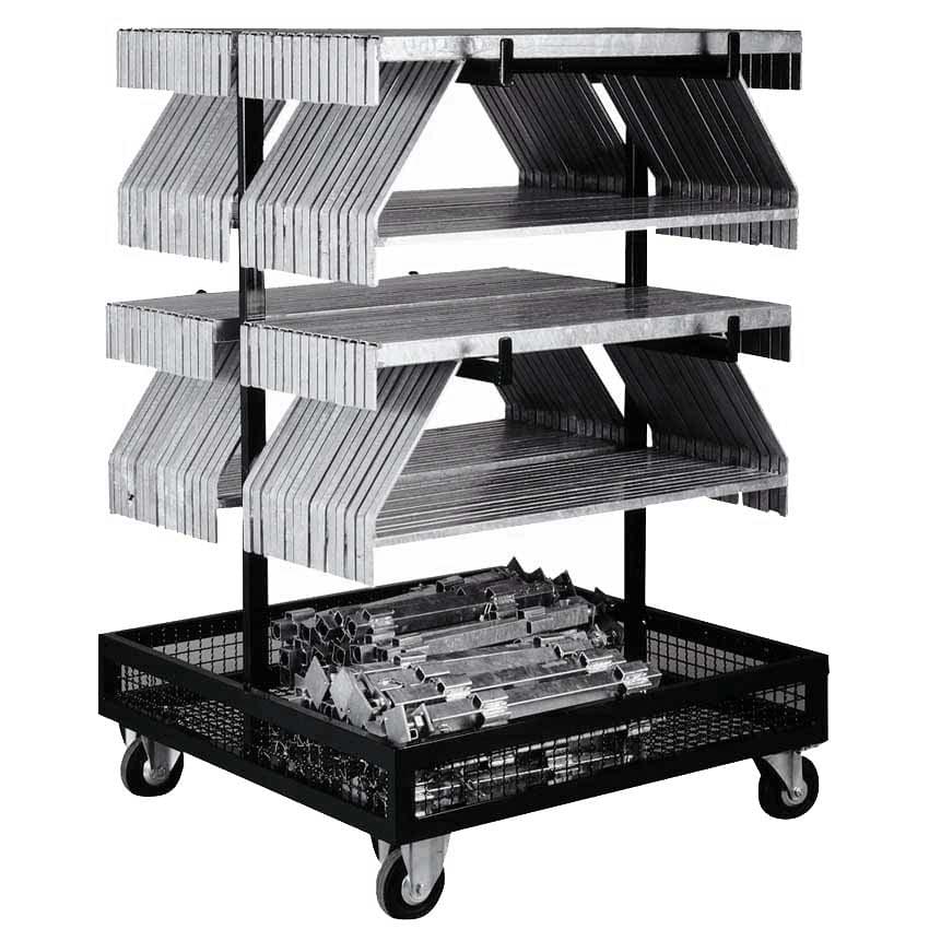 Chariot pour structure podium (60 entretoises + 30 pieds)