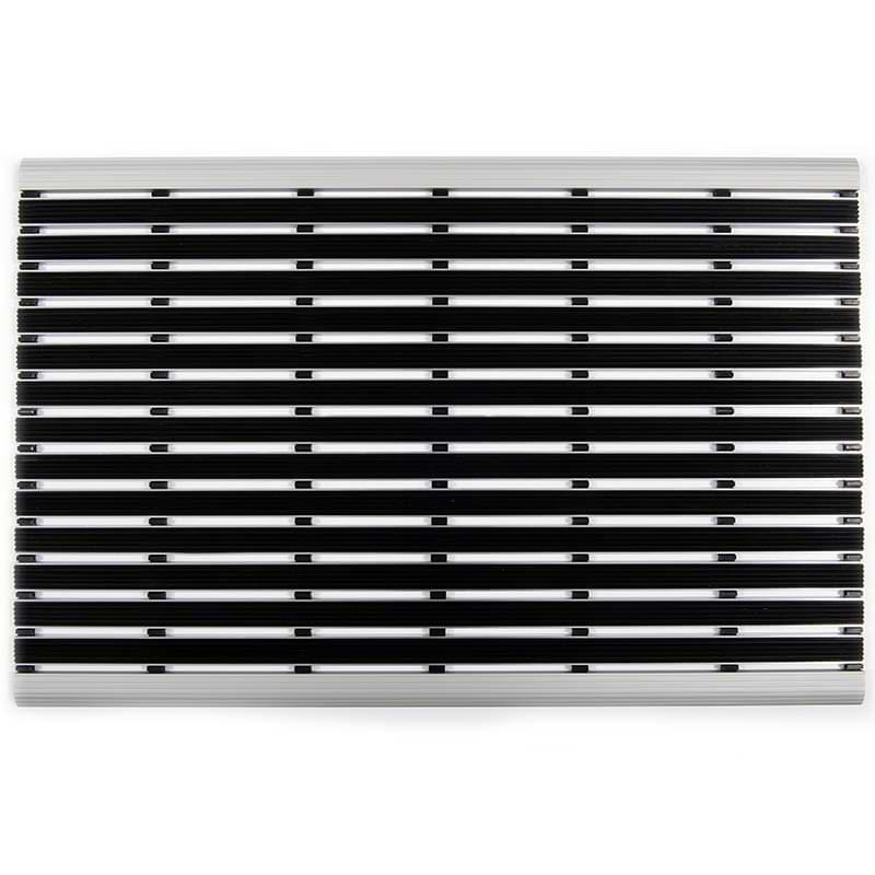 Tapis d'entrée structure alu Kleeny - 90 X 60 cm