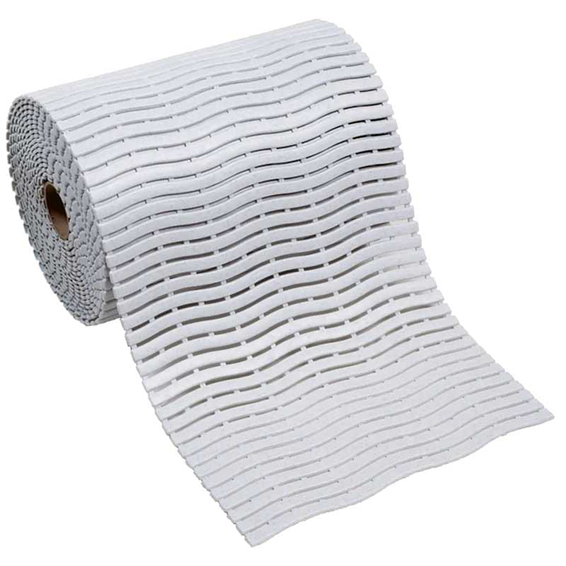 Caillebotis sanitaire Aqua 60 cm - Le Ml - Blanc moucheté