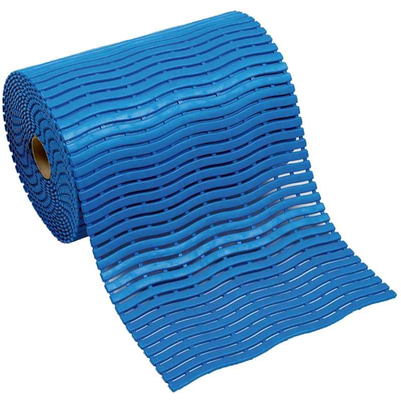 Caillebotis sanitaire Aqua - Rouleau 60 cm  X 15 m - Bleu
