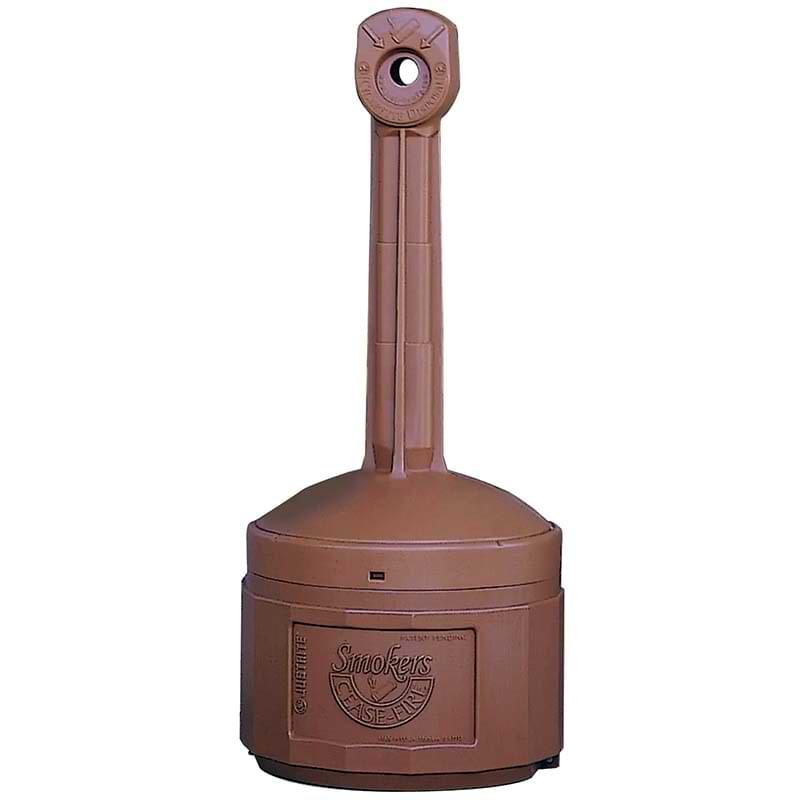 Cendrier anti-feu 15L - Rouge brique