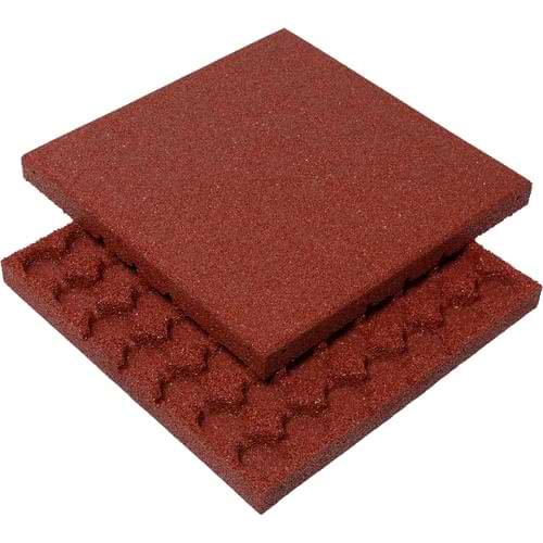 Dalle sol amortissante 50 X 50 cm - Ep. 43 mm