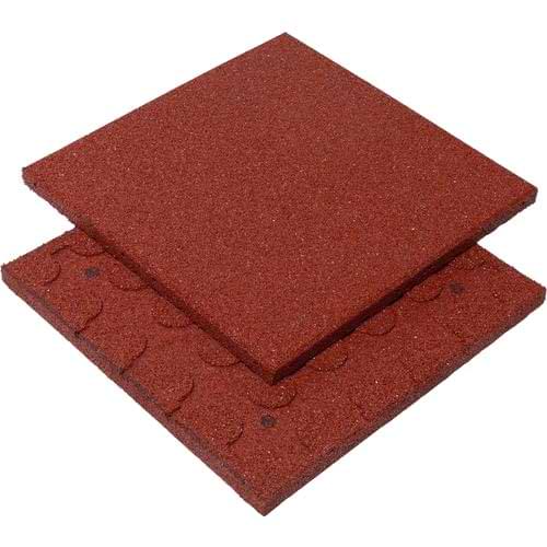 Dalle sol amortissante 100 X 100 cm - Ep. 30 mm