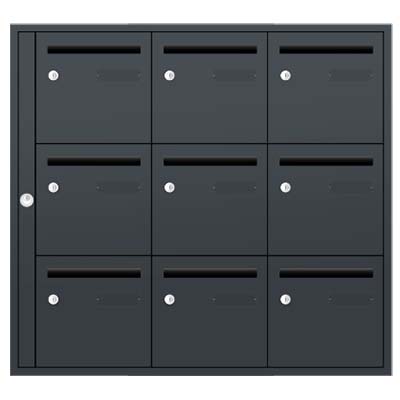 Bloc BAL Bristol - 3 colonnes X 3 cases (C9)