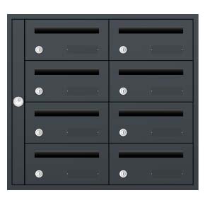 Bloc BAL Calque - 2 colonnes X 4 cases (B8)