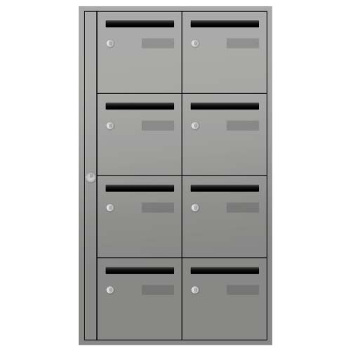 Bloc BAL Kraft - 2 colonnes X 4 cases (B8)