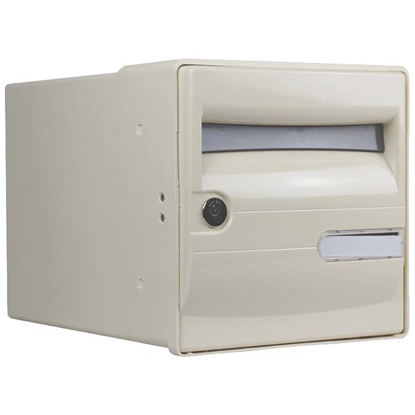 Boite aux lettres extérieure Océan 1 Porte - Ivoire RAL 1015
