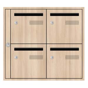 Bloc BAL Brocéliande - 2 colonnes X 2 cases (B4)