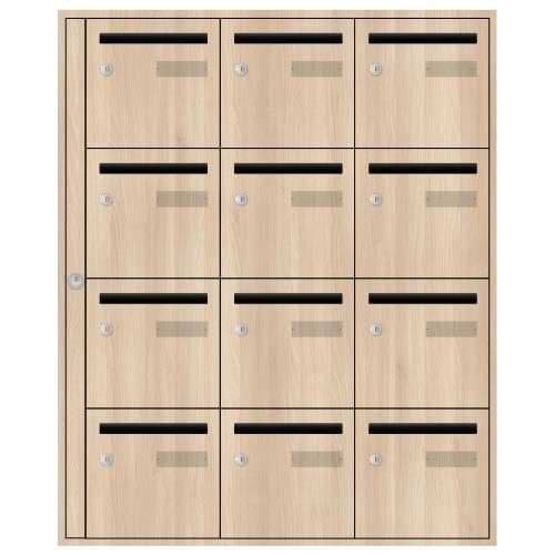 Bloc BAL Brocéliande - 3 colonnes X 4 cases (C12)