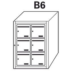 Bloc BAL Concorde - 2 colonnes X 3 cases (B6)