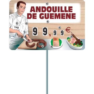 Etiquettes à pique - Décor Charcuterie