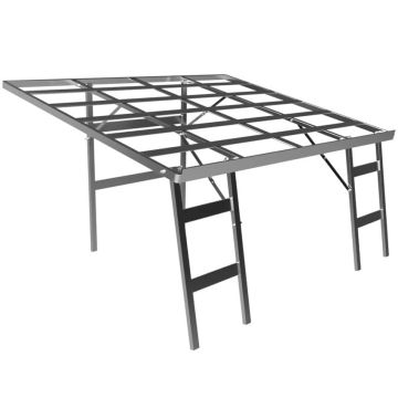 Table marché inclinée - Plateau ajouré