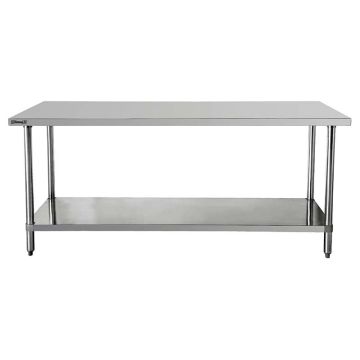 Table de travail alimentaire inox AISI 304