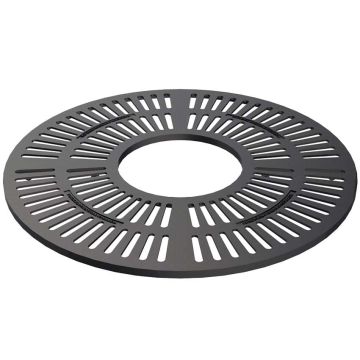 Grille d'arbre fonte