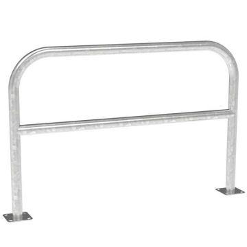 Arceau renforcé galvanisé - L. 1500 mm - Sur platines