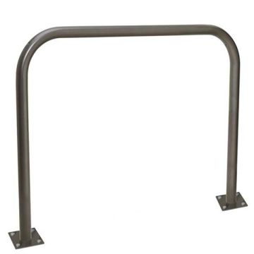 Arceau simple peint au RAL - L. 1500 mm - Sur platines