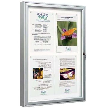 Vitrine extérieure Quality anodisée