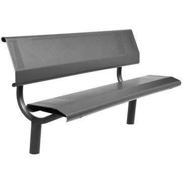 Banc public acier Oslo