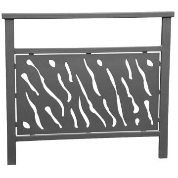 Barrière de ville Venise tôlée - L. 1000 mm