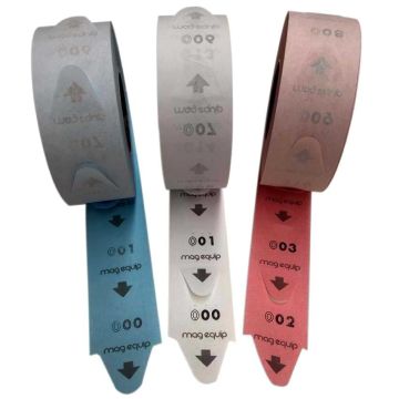 Tickets d'attente numérotés : 3 coloris au choix