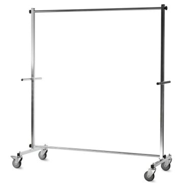 Penderie mobile démontable sur roulettes