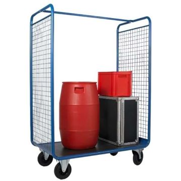 Chariot desserte - 2 dossiers grillagés