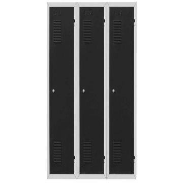 Casier vestiaire industrie propre : 1 case départ + 2 suivantes