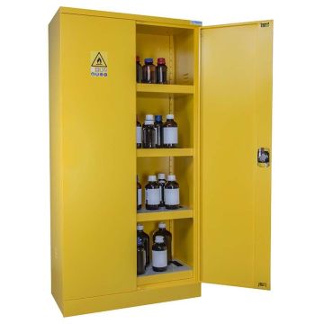Armoire produits dangereux jaune
