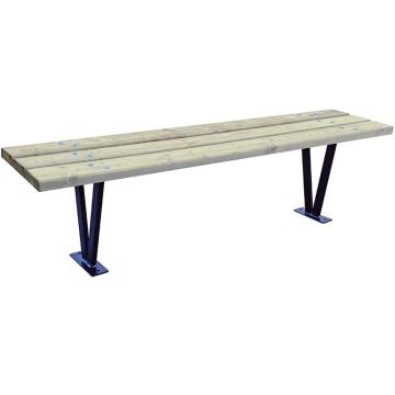 Banquette Bruges lames bois autoclave