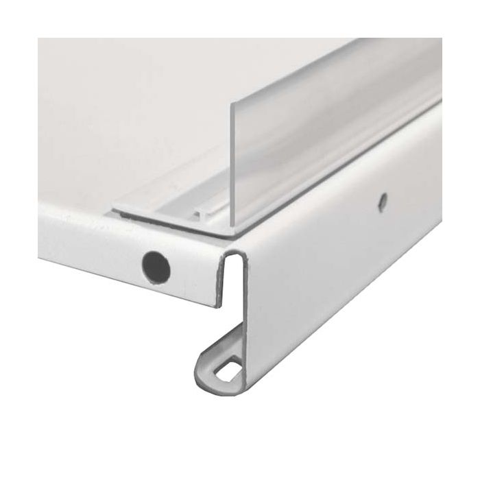 Rail à butée H. 30 mm pour séparateurs