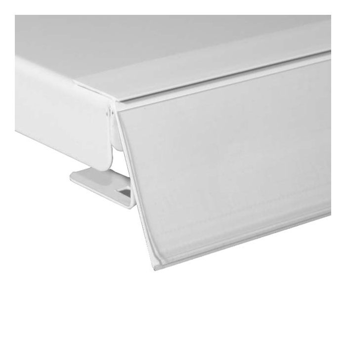 Porte-étiquette incliné à 25°