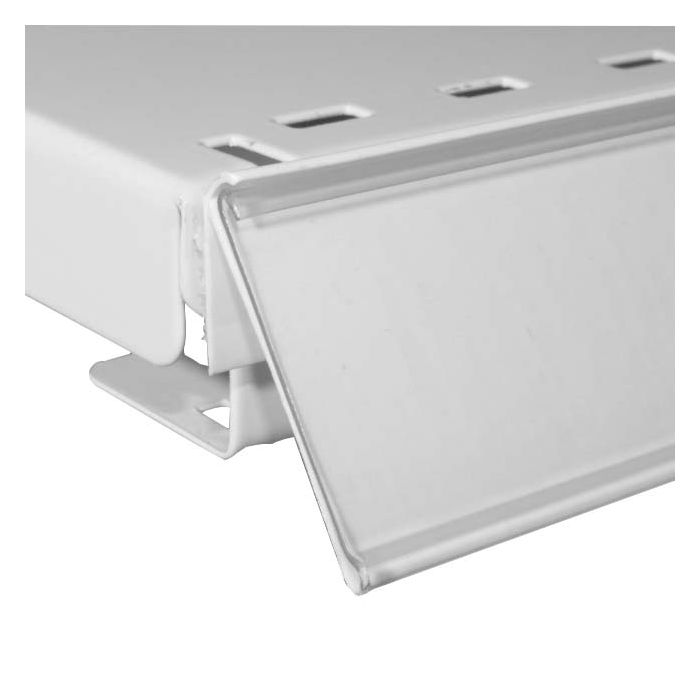 Porte-étiquette incliné à 38°