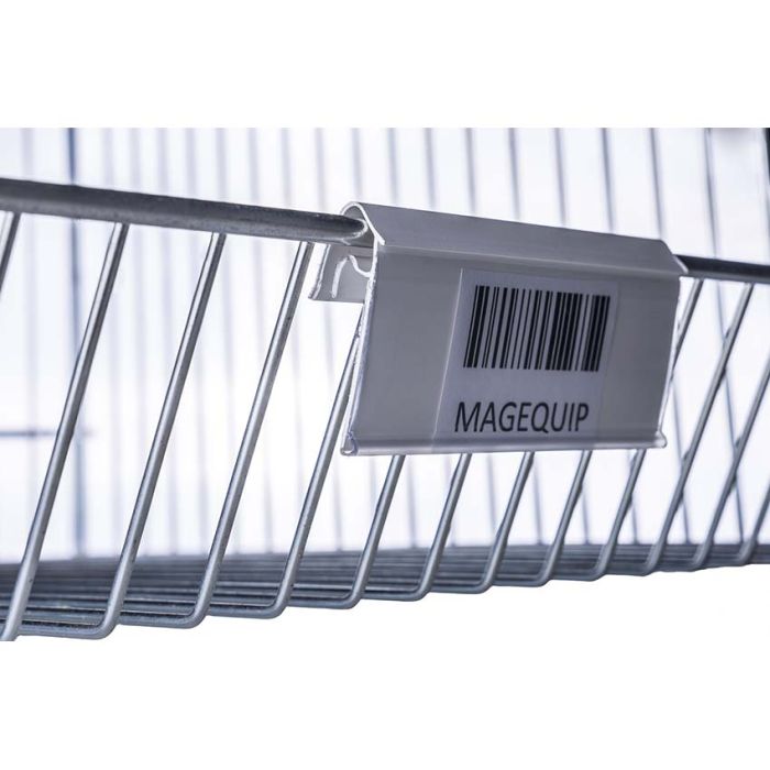 Porte-étiquette panier fil