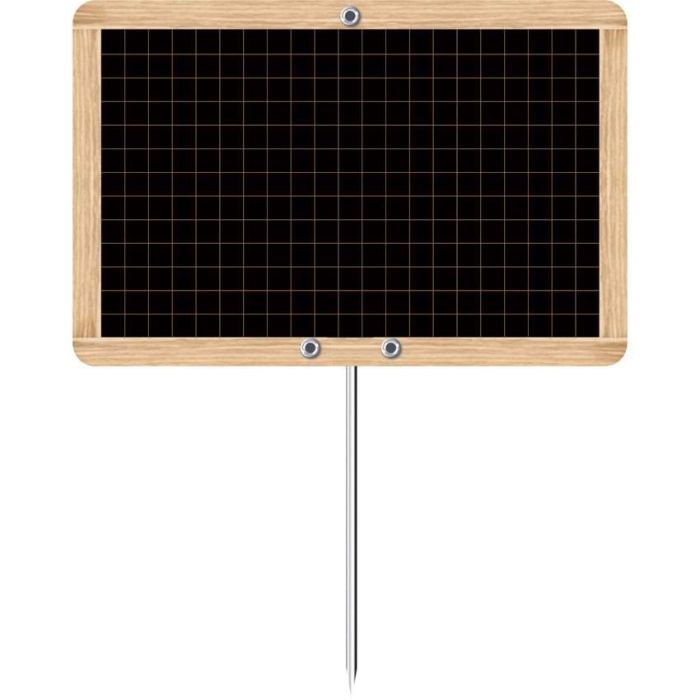 Etiquette neutre Ardoise à pique