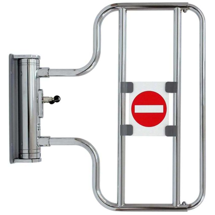 Portillon fermeture de caisse verrouillable