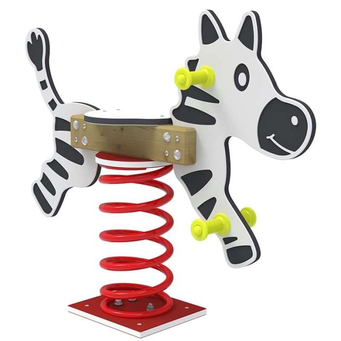 Jeu ressort 1 place - Zèbre