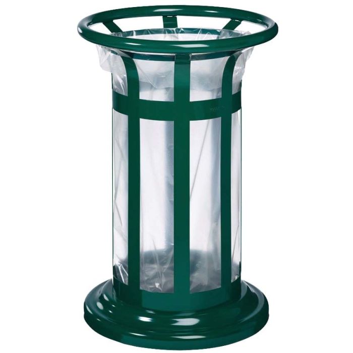 Poubelle acier tulipe Vigipirate 60L