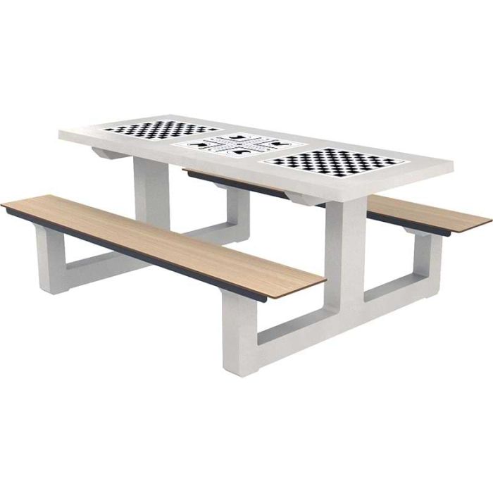 Table extérieure multi-jeux