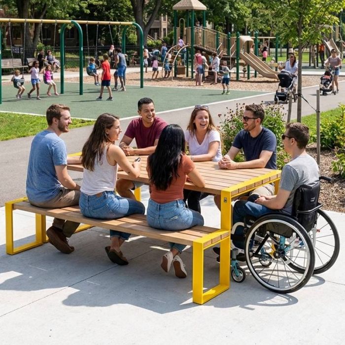 Table pique-nique Robinier