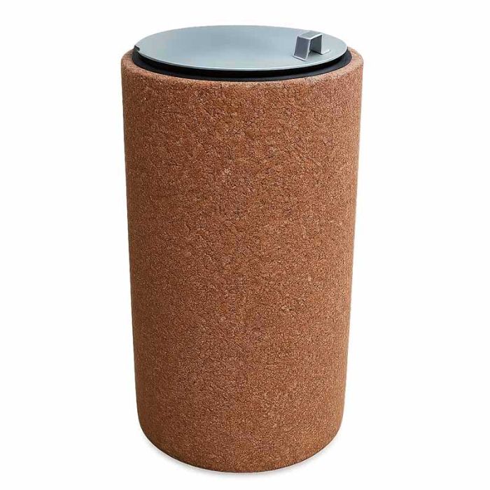 Corbeille béton Rhodes 110L