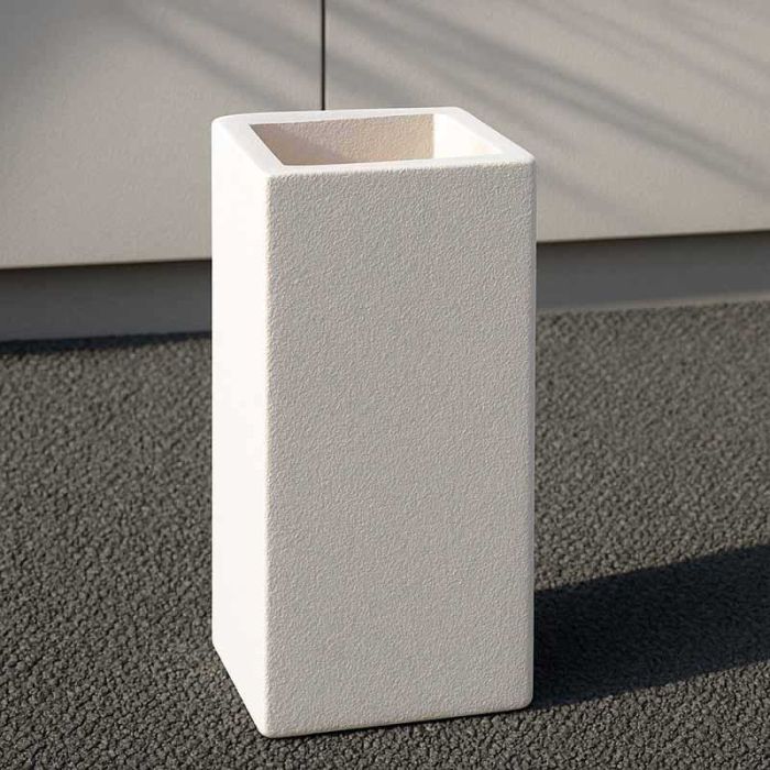 Cendrier béton carré