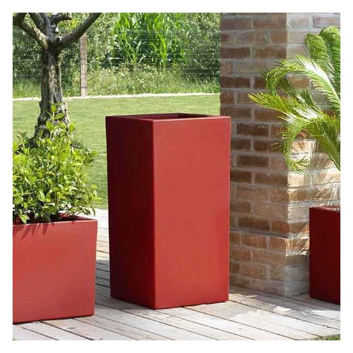 Jardinière résine Graminée haute