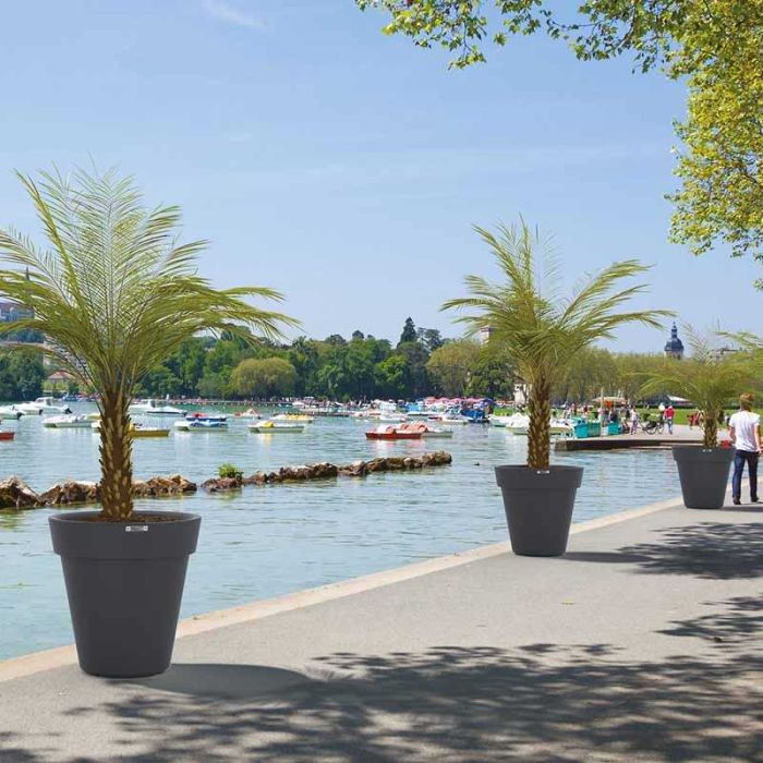 Pot à plantes rond Topiaire
