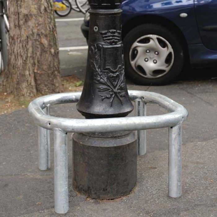 Corset de protection d'arbre ou candélabre