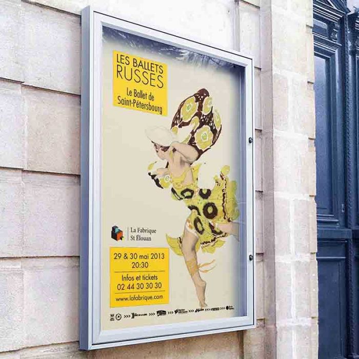 Vitrine extérieure alu Quality anodisée