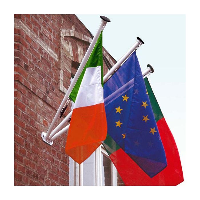 Mât de façade - porte-drapeau